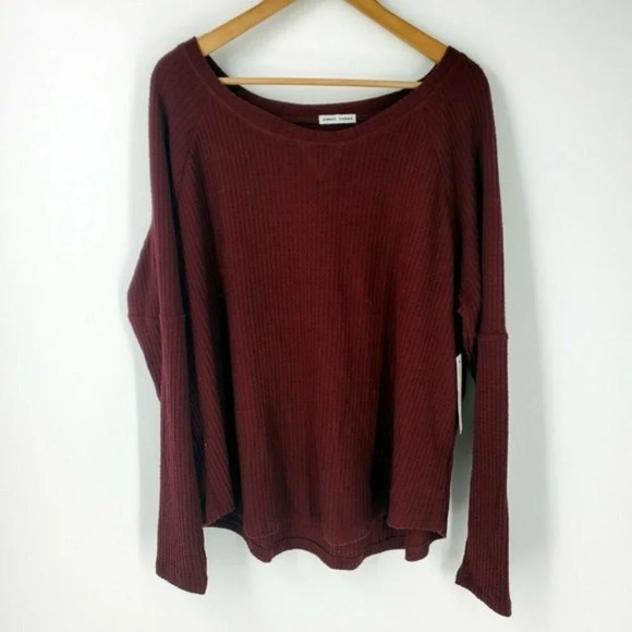Sweet Romeo Cozy Thermal Pullover Waffle‎ Knit NWT - Picture 2 of 9